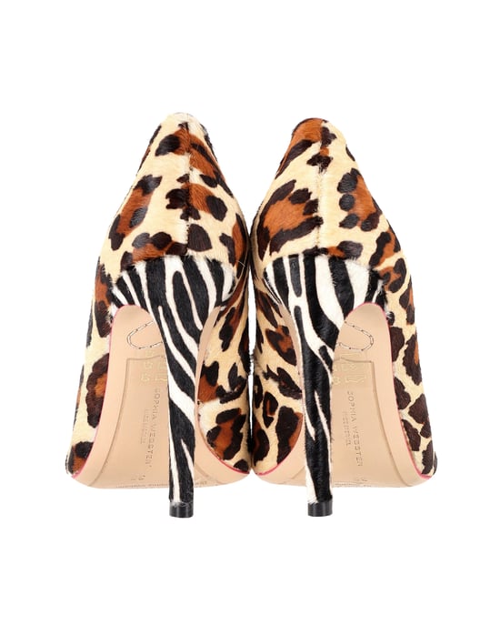 Sophia Webster Rio Pumps aus Ponyfell in Tiermuster - Image 6