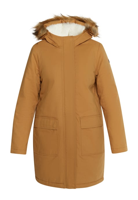 Dreimaster Winterparka Damen Kamel - Image 1