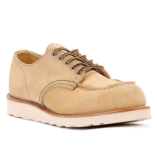 Red Wing Shoes Shop Moc Oxford 8092 Herren Beige Hawthorne Prairie Schuhe - Image 2