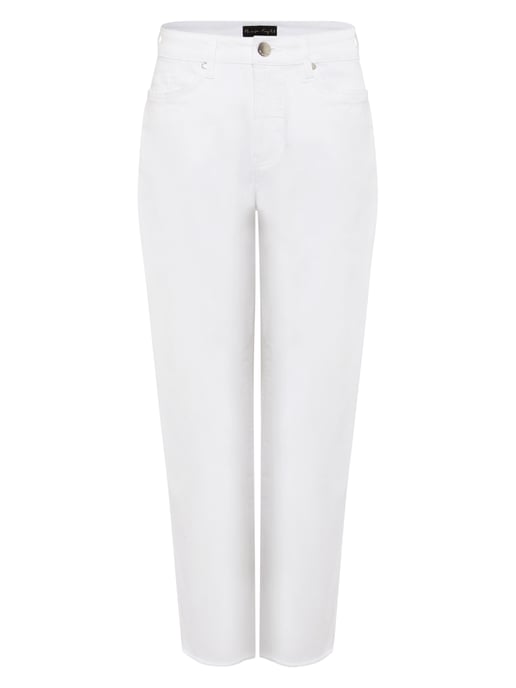 Petra Raw Hem Straight Leg Jean