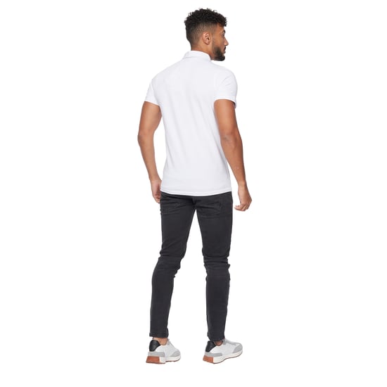 Crosshatch - "Sullivan" Poloshirt für Herren (Weiß) - Image 2