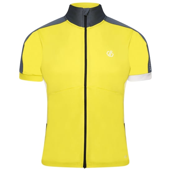Dare 2B Mens Protraction II Recycled Lightweight Jersey (Neon Spring/Orion Grey)