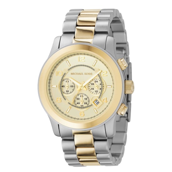 Michael Kors Herrenuhr Quartz Silber Gold - Image 1
