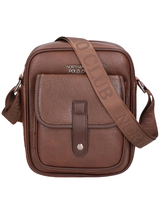 Northampton Polo Club Schultertasche Männer COFFEE - Image 4