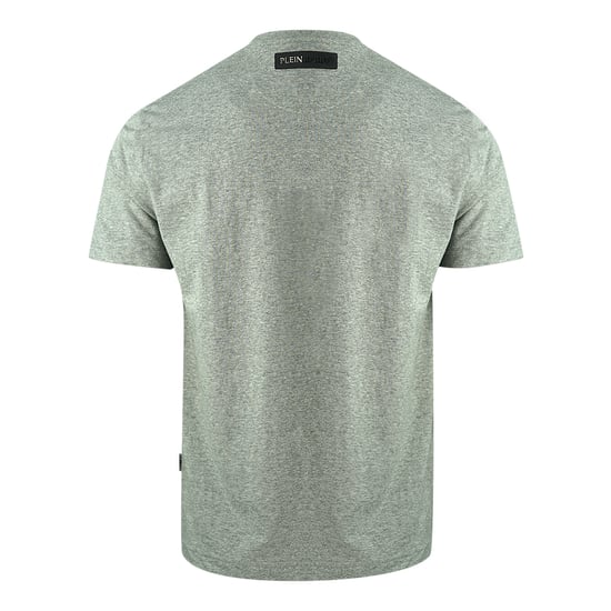 Plein Sport Block-Logo Graues T-Shirt - Image 2