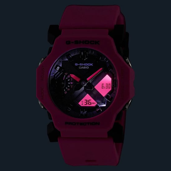 Casio G-Shock Damen Pinke Uhr GA-2300-4AER - Image 4