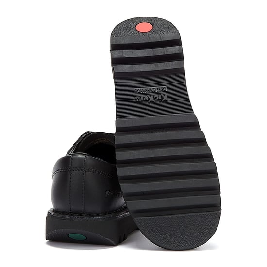 Kaufen Sie Kickers Herren Kick Lo Schwarze Lederschuhe - Image 4