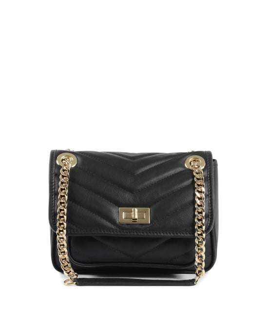 V Italia Womens Bag Black 10507 Sauvage Nero