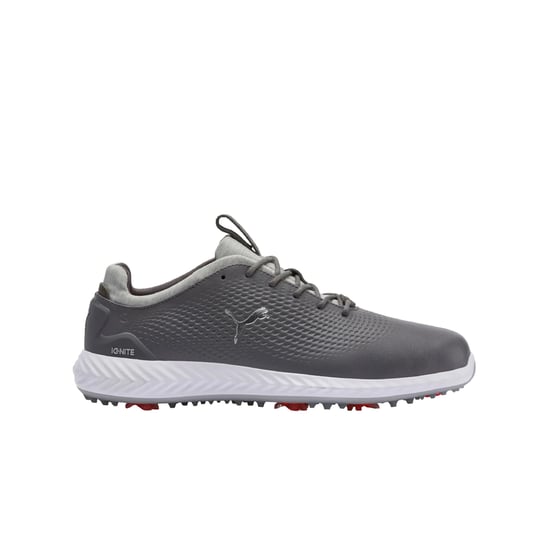 Puma Power Adapt 2,0 Golf Schnüregrau glatte Leder Herren Trainer 190581 03 - Image 1