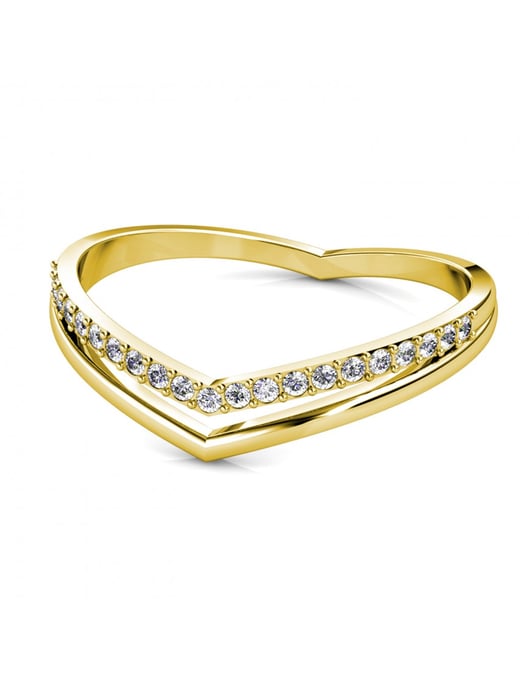 Tiryns Ring - Gold und Kristall - Image 4
