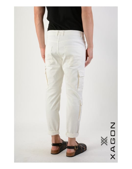 Xagon Hose Cargo Herren beige - Image 4