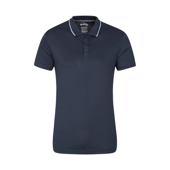 Mountain Warehouse - "Tournament" Poloshirt für Herren (Marineblau) - Image 1
