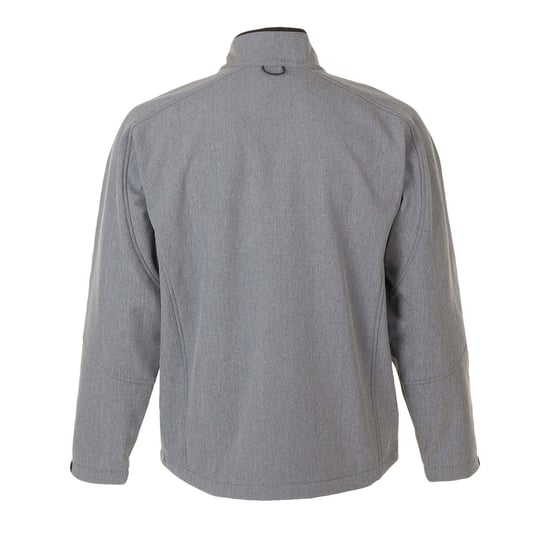 SOLS Mens Relax Soft Shell Jacket (atmungsaktiv, winddicht und wasserabweisend) (grau meliert) - Image 2