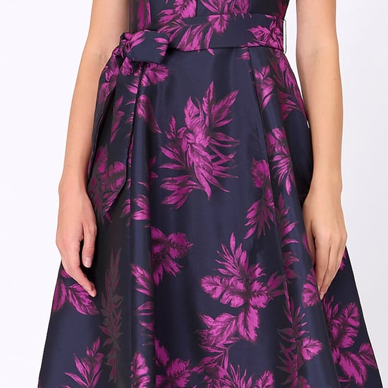 Skaterkleid aus geblümtem Brokat - Image 5
