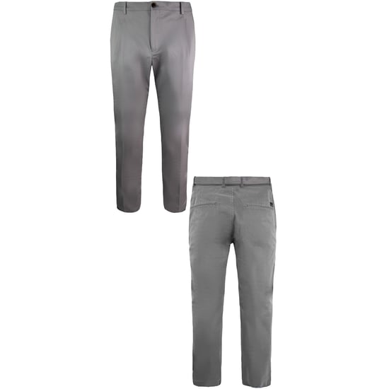 Scotch & Soda Relaxed Slim Fit Blake Chinos Mens Grey Bottoms 136288 01