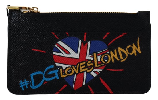 Dolce & Gabbana Elegante Leder-Münzbörse mit Reißverschluss für Damen - Image 1