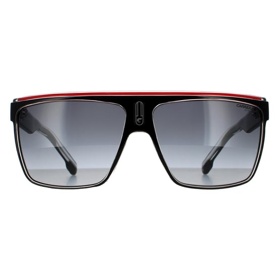 Carrera Shield Unisex Schwarz Kristall Weiß Rot Dunkelgrau Gradient Sonnenbrille - Image 1