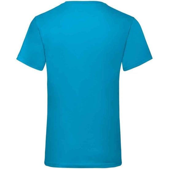 Fruit of the Loom - "Valueweight" T-Shirt V-Ausschnitt für Herren (Azure Blau) - Image 2