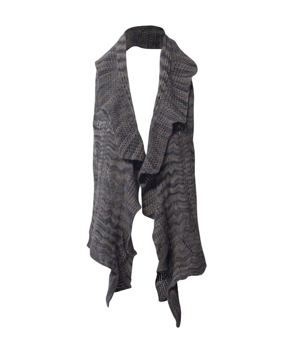 Missoni Strickschal aus grauem Kaschmir - Image 1