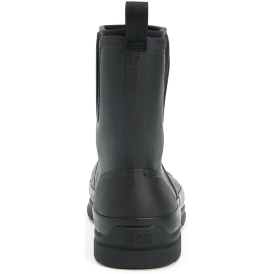 Muck Boots Originals Pull On Mid Rubber Schwarz Wellington Stiefel - Image 2