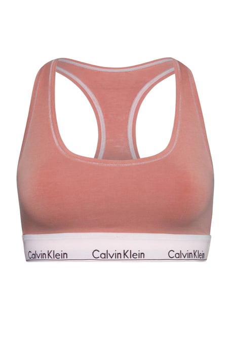 Calvin Klein niet-voorgevormde bh top roze