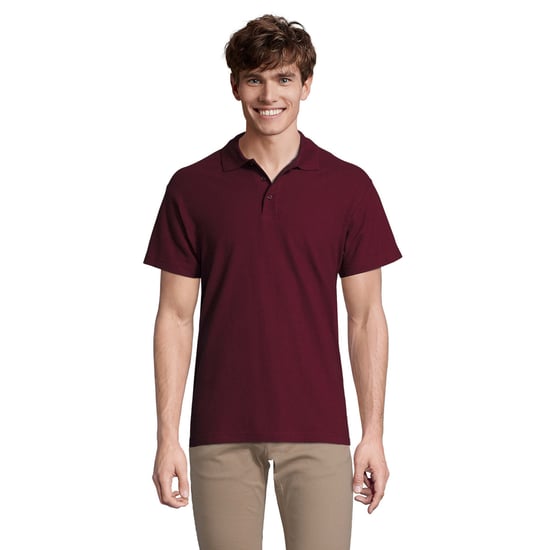 SOLS - "Spring II" Poloshirt für Herren (Burgunderrot) - Image 1