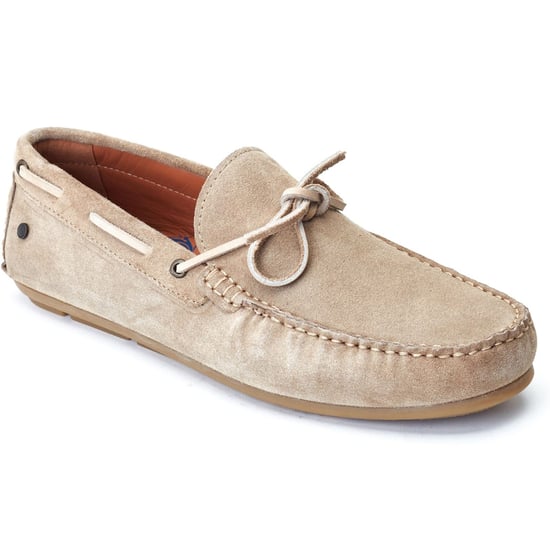 Base London Brooks Leder Herren Sand Loafers - Image 1