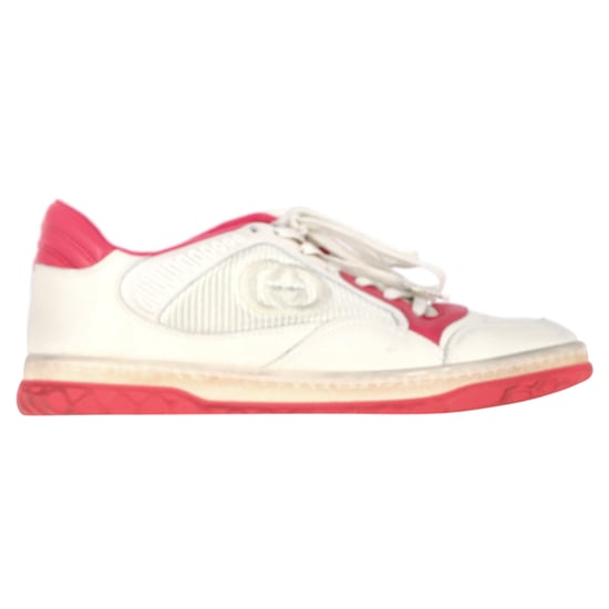 Gucci MAC80 Sneaker aus rotem Leder - Image 1