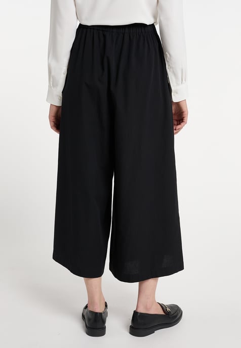 Dreimaster Culotte Damen schwarz - Image 4