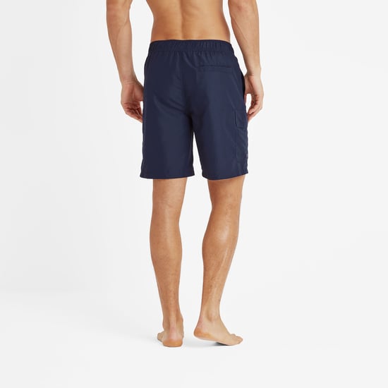 Aslan Mens Shorts Dark Indigo