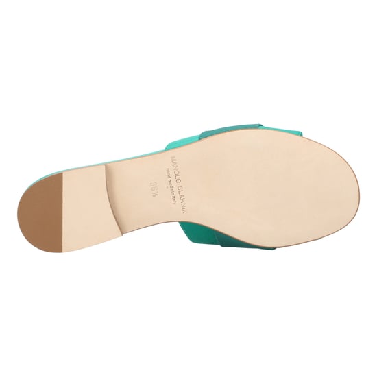 Manolo Blahnik Martamod Flach Grün - Image 5