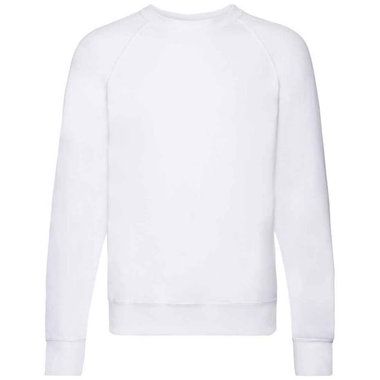Fruit of the Loom - Sweatshirt für Herren/Damen Unisex Raglanärmel (Weiß) - Image 1