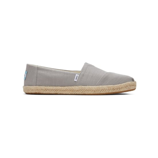 TOMS Alpargata Rope 100% Baumwolle Damen Drizzle Grau Espadrilles - Image 5