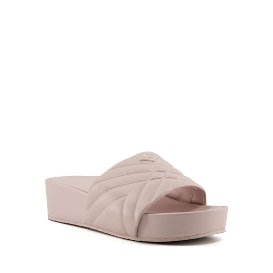 Dune Ladies Kygo - Quilted Strap Flatform Sliders