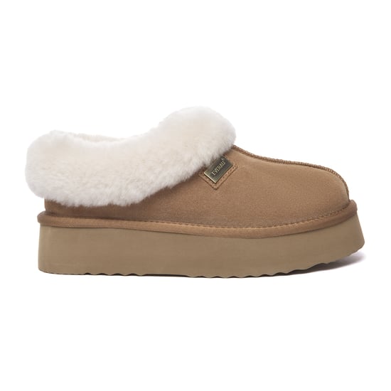 EVER AU Australia Women Topknot Leather Slippers