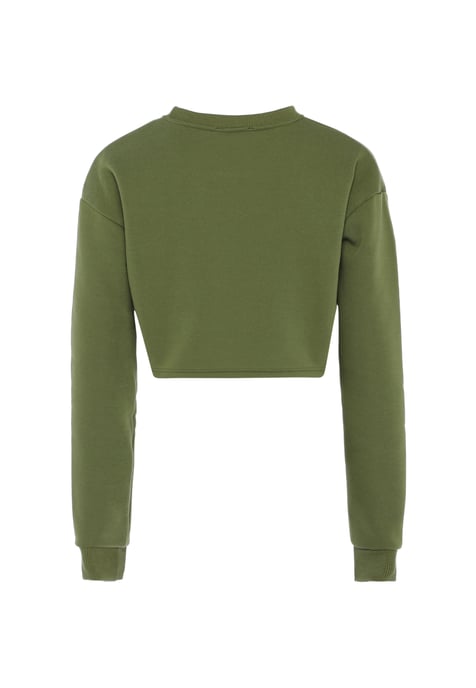 Mymo Sweatshirt Damen Militär - Image 2