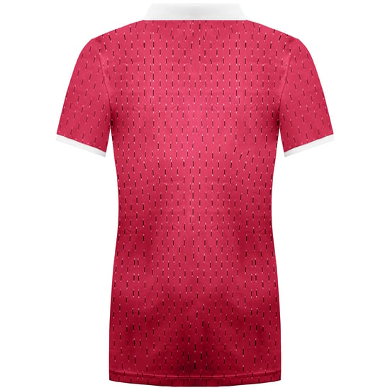 Asics Club Damen-Tennispoloshirt in Rosa - Image 2