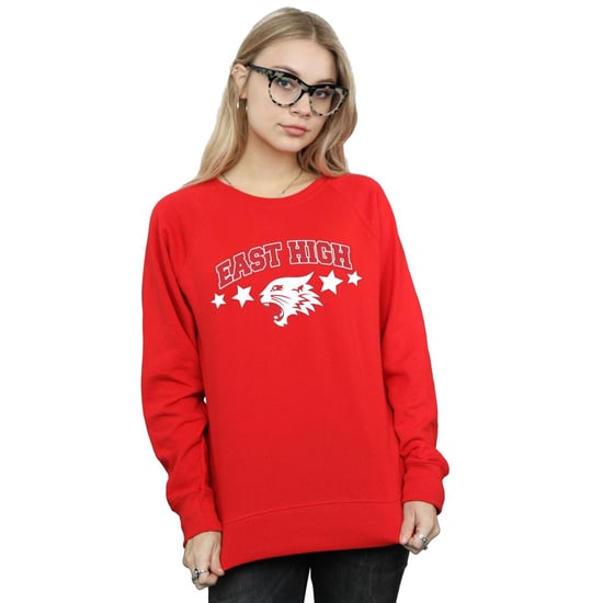 Disney Damen/Herren High School Musical The Musical Wildcat Stars Sweatshirt (rot) - Image 2