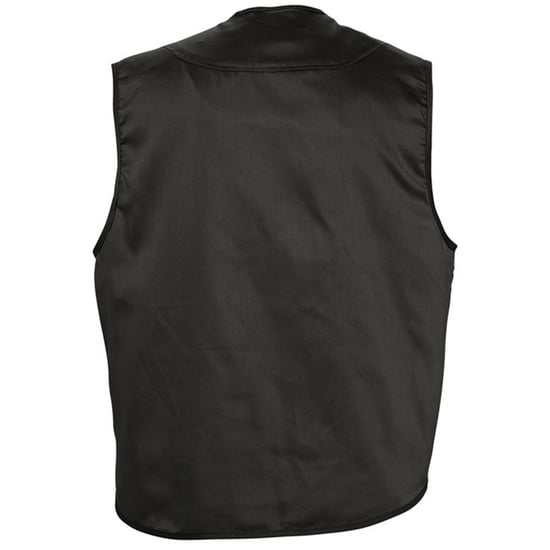 SOLS Wild Unisex Weste mit durchgehendem Reißverschluss Bodywarmer Jacke (Schwarz) - Image 2