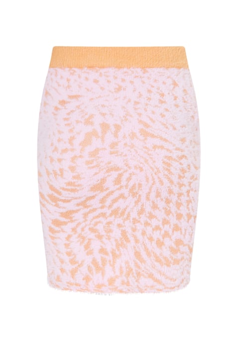 Mymo Strickrock Damen rosa-orange - Image 2