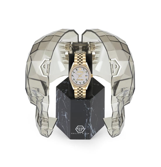 Philipp Plein Date Superlative Damen Gold Uhr PW2BA0223 - Image 4
