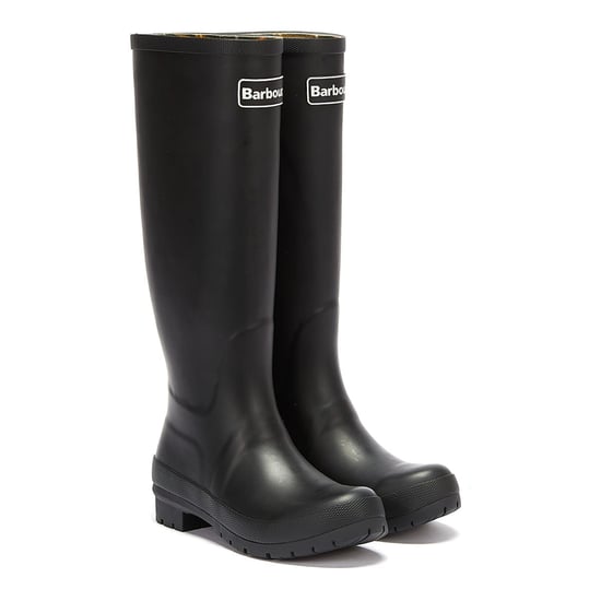 Barbour Abbey Damen Schwarz Gummistiefel - Image 1