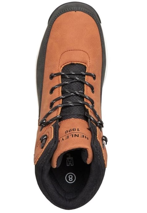 Henleys Mens Elan Stiefel in Braun - Image 3