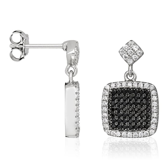 Orphelia Damen 925 Sterling Silber Ohrhänger - Silber ZO-5231 - Image 3