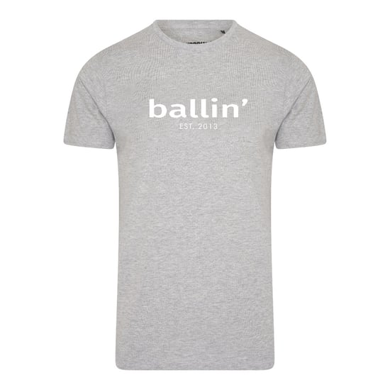 Herren-T-Shirt von der Marke Ballin Est. 2013. Diese Hemden von Ballin Est. 2013 sind aus 100% Bio-Baumwolle hergestellt und haben eine taillierte Passform. Dies ist eine etwas engere Passform. Die weiche Baumwolle sorgt für hohen Tragekomfort.  Modellbez - Image 1