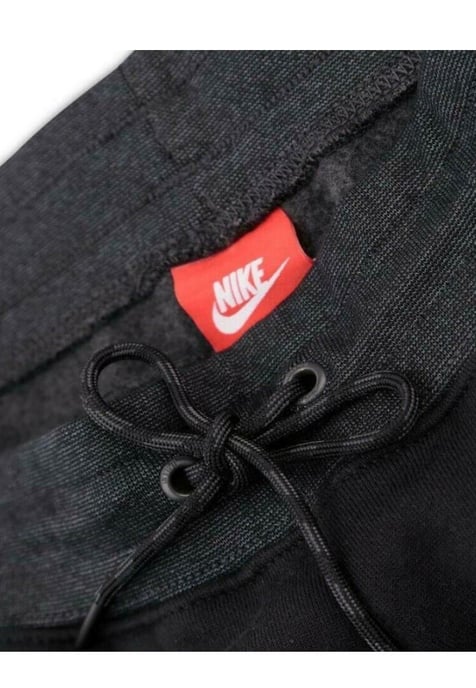Nike Air Herren Fleece-Trainingsanzug Komplett-Set in Schwarz - Image 6