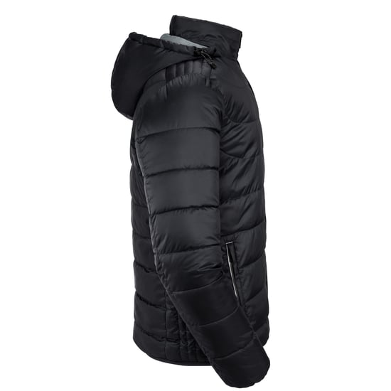 Russell Mens Nano Hooded Padded Jacket (Schwarz) - Image 3