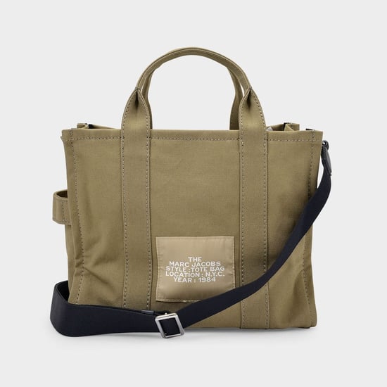 The Small Tote Bag - Marc Jacobs -  Slate Green - Cotton
