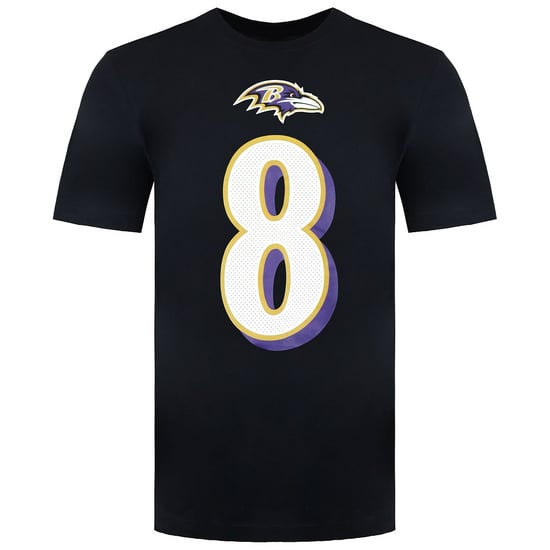 Nike NFL Baltimore Ravens 8 Lamar Jackson Herren-T-Shirt - Image 1