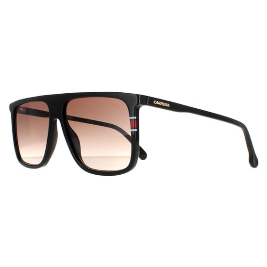 Carrera Square Mens Black/Dark Brown 172/N/S Sunglasses